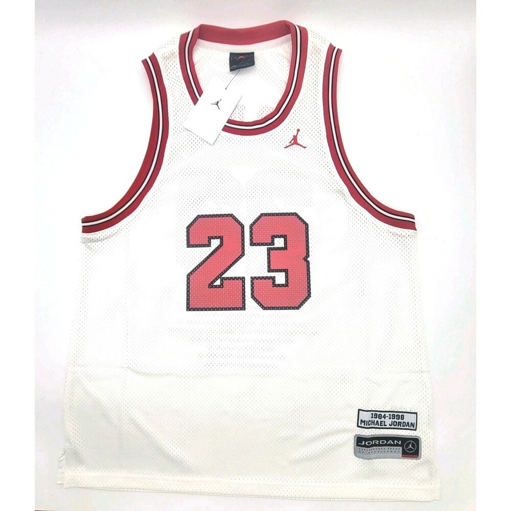 Nike Air Jordan Essentials Unisex Chicago Bulls Jersey HF9375 100 Men's MED NWT